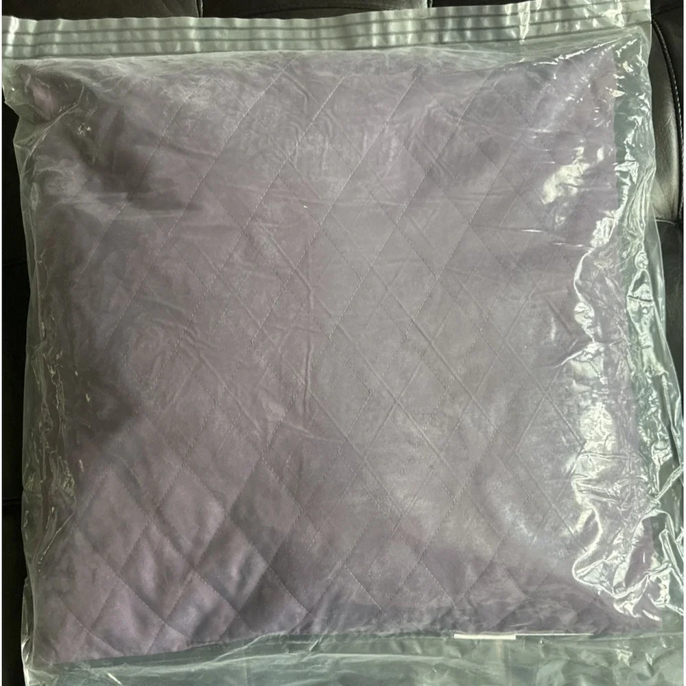 Madison Park Lola Decorative Pillows Solid Purple & White/Purple Floral‎